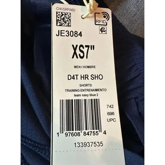 Adidas Designed for Training Shorts - Navy Blue, Size XS - Picture 5 of 5